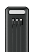 Powerway 80.000 Mah Kablolu Dijital Göstergeli Gerçek 80.000 Mah Garantili Işıklı Kamp Tx80 Siyah Powerbank resmi