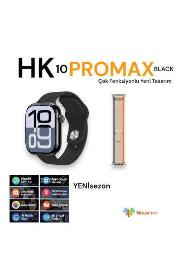 Bubitechh HK10 Pro Max Akıllı Saat resmi