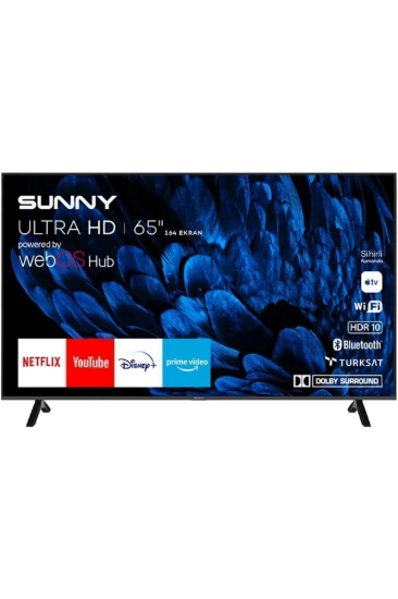 Sunny SN65FMN252 65''  Smart WebOS LED TV resmi